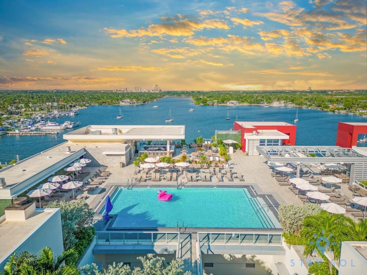 Perfect Relax - Rooftop Pool - Gym - Hot Tub Hollywood Extérieur photo